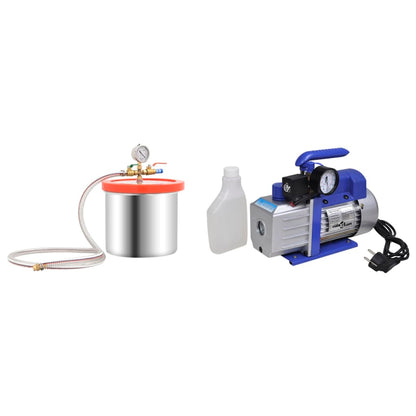 Vacuümkamer Met 1-Traps Pomp 7,4 L