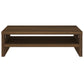 Monitorstandaard 42X24X13 Cm Bewerkt Hout Bruineikenkleurig