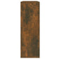 Wandschap 104X20X58,5 Cm Bewerkt Hout Gerookt Eikenkleurig