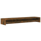 Monitorstandaard 100X24X13 Cm Bewerkt Hout Gerookt Eikenkleurig