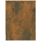 Nachtkastje 40X30X40 Cm Bewerkt Hout Gerookt Eikenkleurig