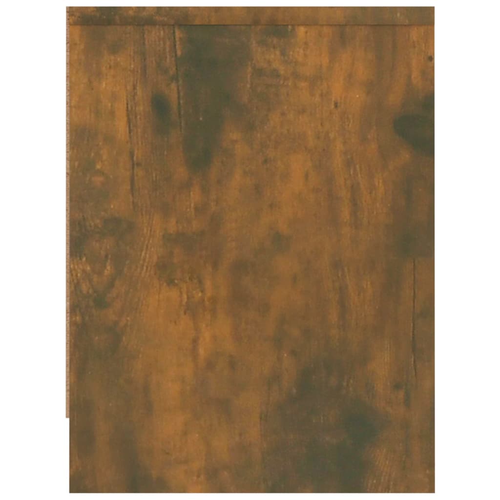 Nachtkastje 40X30X40 Cm Bewerkt Hout Gerookt Eikenkleurig