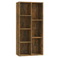 Boekenkast 50X25X106 Cm Gerookt Eikenkleurig