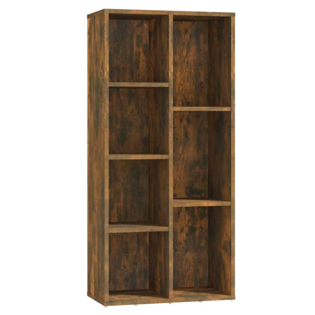 Boekenkast 50X25X106 Cm Gerookt Eikenkleurig
