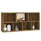 Boekenkast 50X25X106 Cm Gerookt Eikenkleurig
