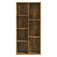 Boekenkast 50X25X106 Cm Gerookt Eikenkleurig
