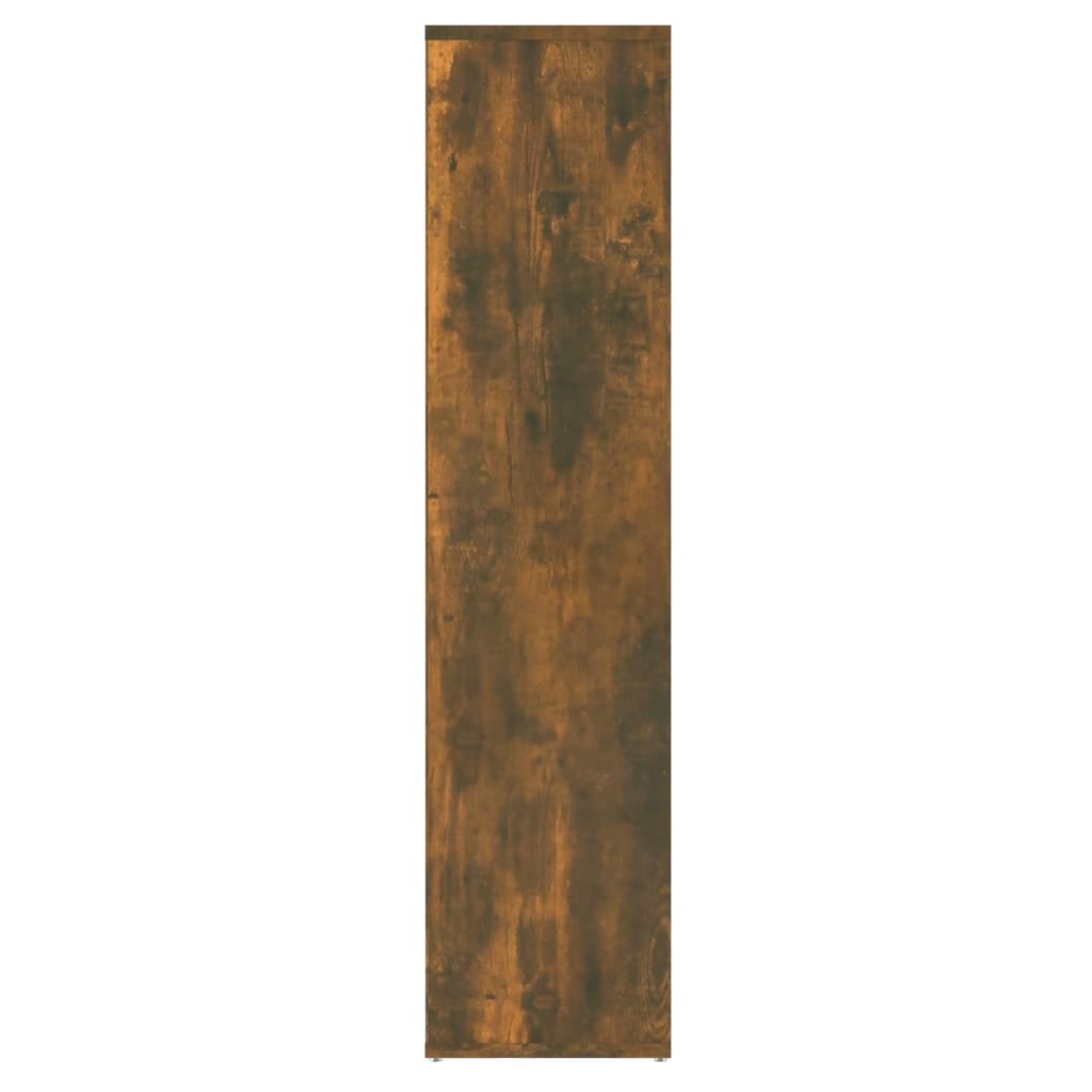 Boekenkast 50X25X106 Cm Gerookt Eikenkleurig