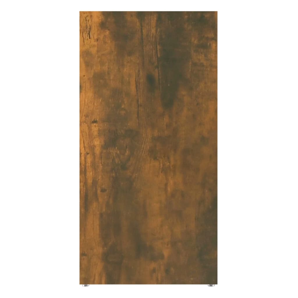 Boekenkast 50X25X106 Cm Gerookt Eikenkleurig