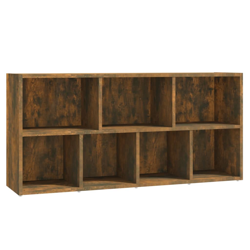 Boekenkast 50X25X106 Cm Gerookt Eikenkleurig