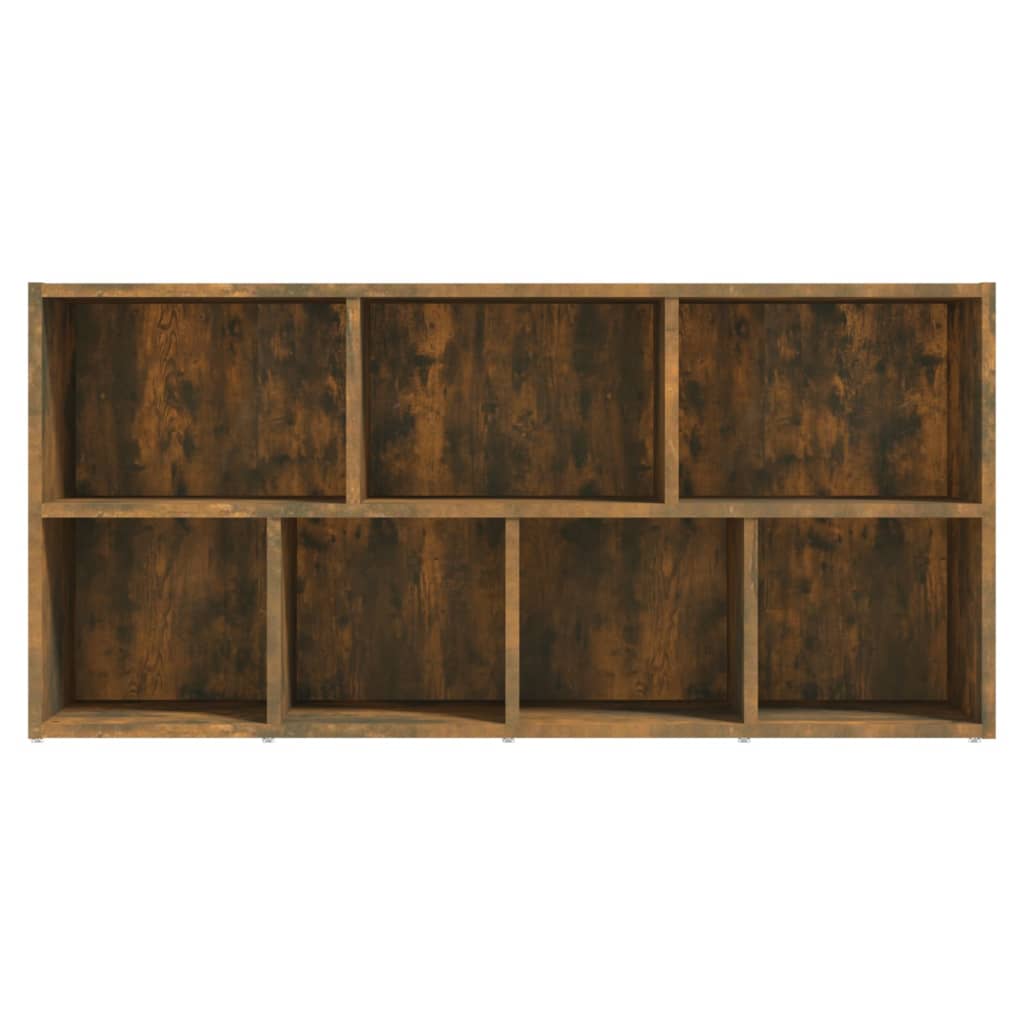 Boekenkast 50X25X106 Cm Gerookt Eikenkleurig