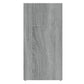 Boekenkast 50X25X106 Cm Grijs Sonoma Eikenkleurig