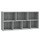 Boekenkast 50X25X106 Cm Grijs Sonoma Eikenkleurig