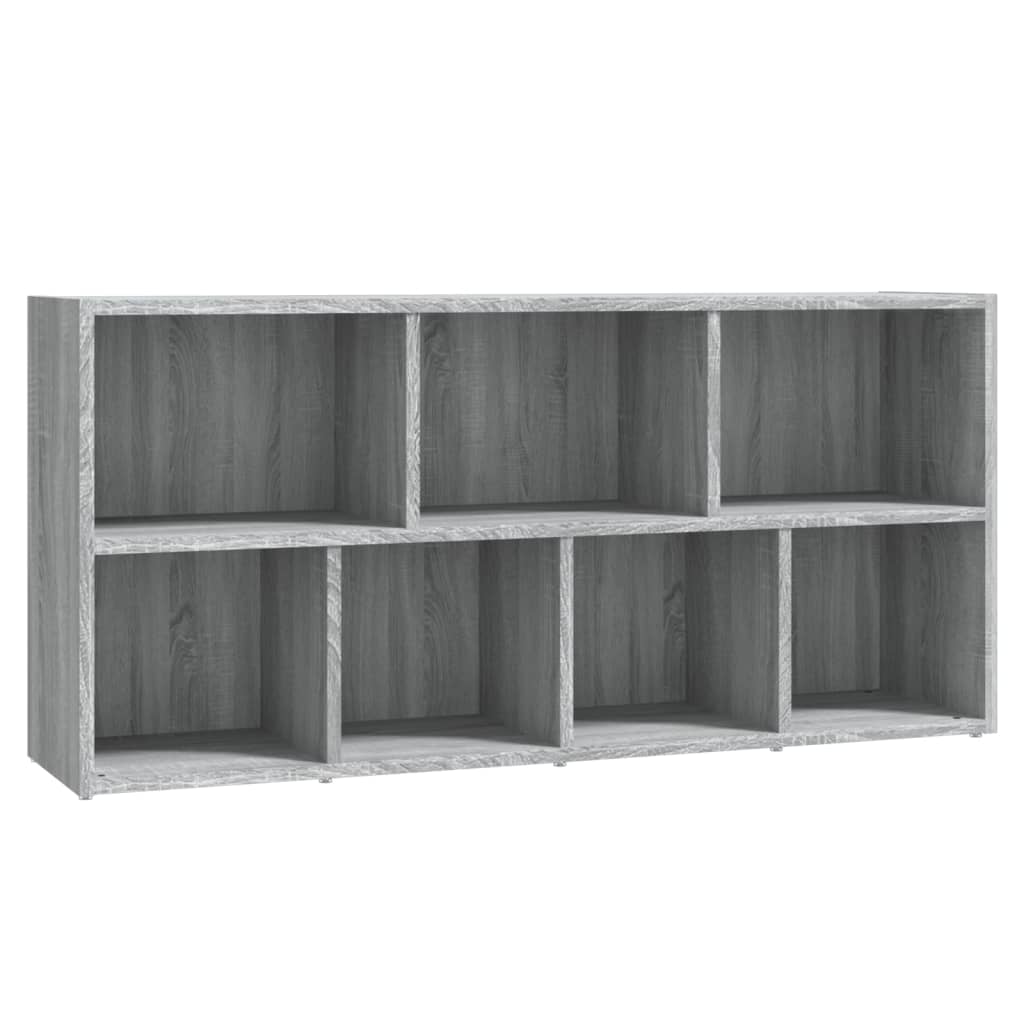 Boekenkast 50X25X106 Cm Grijs Sonoma Eikenkleurig