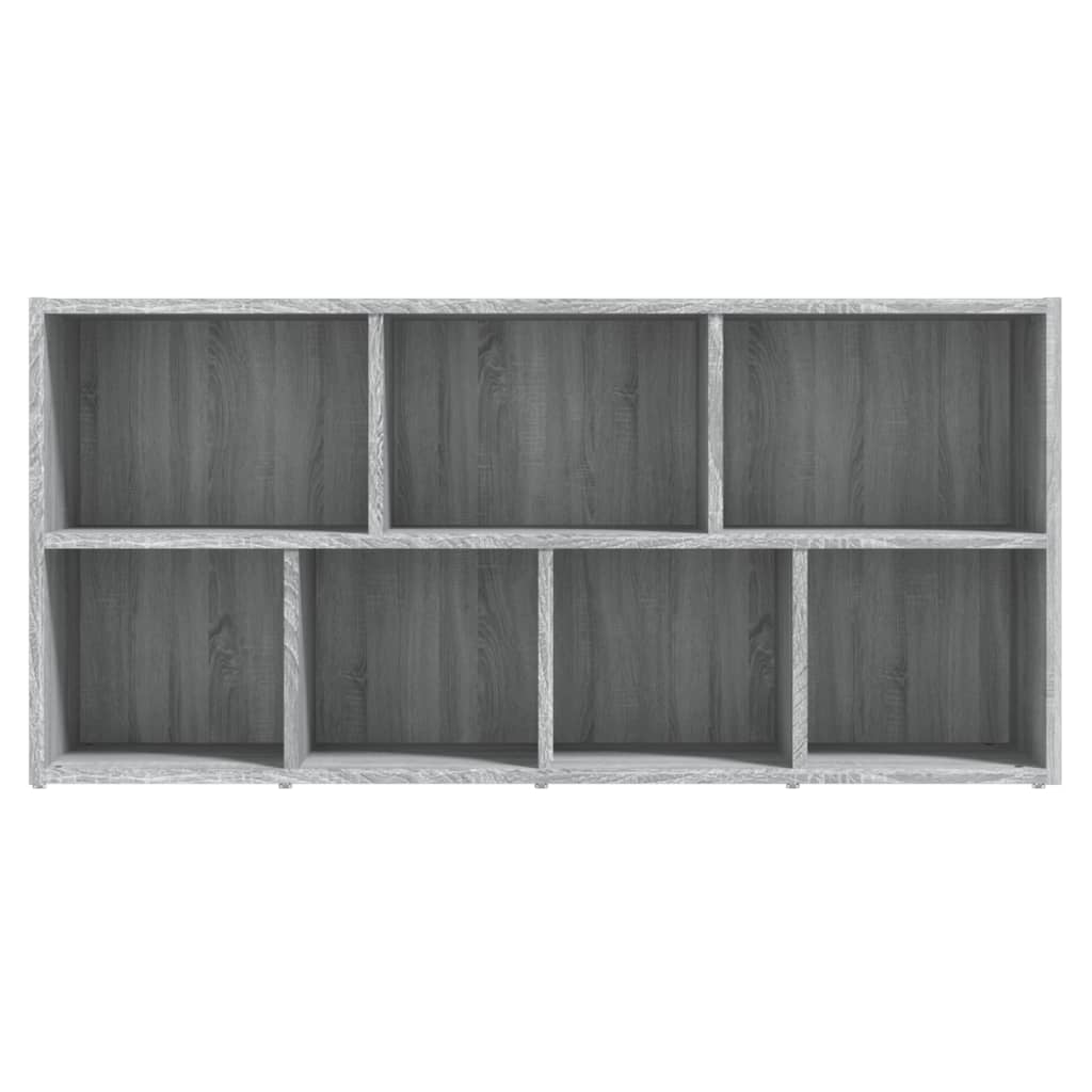 Boekenkast 50X25X106 Cm Grijs Sonoma Eikenkleurig
