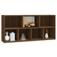 Boekenkast 50X25X106 Cm Bruineikenkleurig