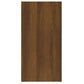 Boekenkast 50X25X106 Cm Bruineikenkleurig