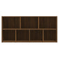 Boekenkast 50X25X106 Cm Bruineikenkleurig