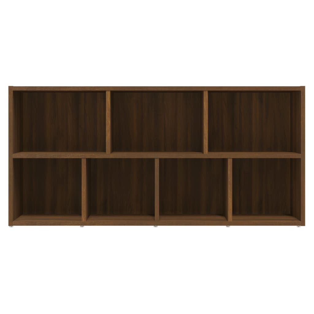 Boekenkast 50X25X106 Cm Bruineikenkleurig