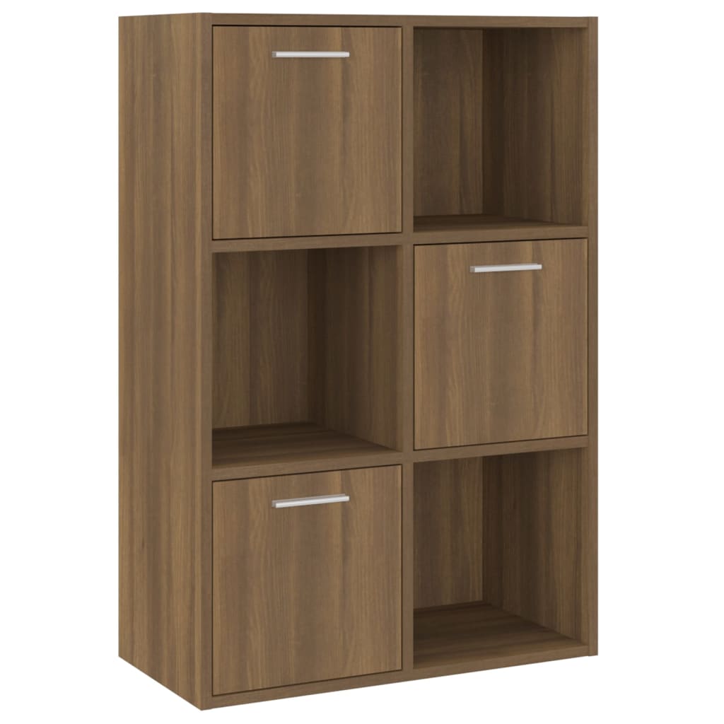 Opbergkast 60X29,5X90 Cm Bruineikenkleurig