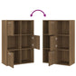 Opbergkast 60X29,5X90 Cm Bruineikenkleurig