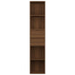 Boekenkast 36X30X171 Cm Bewerkt Hout Bruineikenkleurig