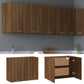 Wandkast Hangend 80X31X60 Cm Bewerkt Hout Bruineikenkleurig