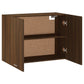 Wandkast Hangend 80X31X60 Cm Bewerkt Hout Bruineikenkleurig