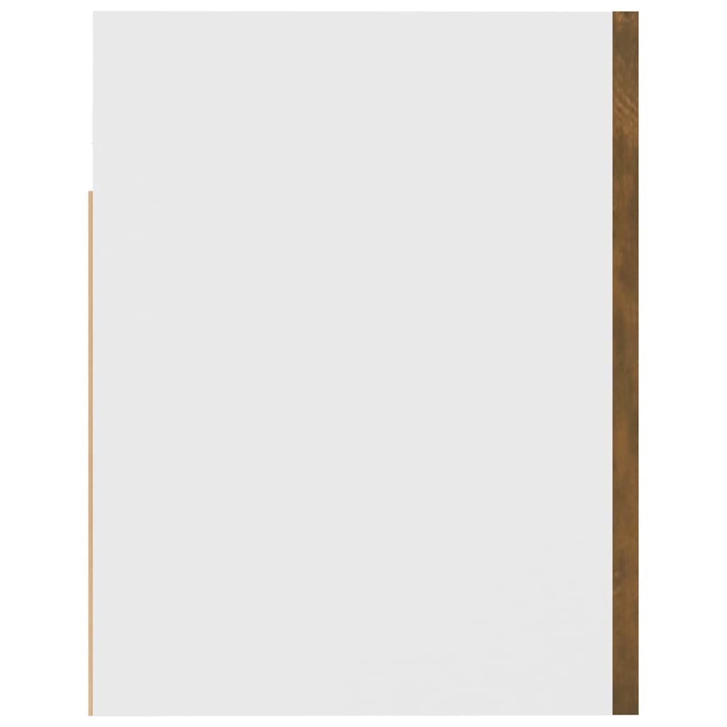 Wandkast Hangend 60X31X40 Cm Bewerkt Hout Gerookt Eikenkleurig
