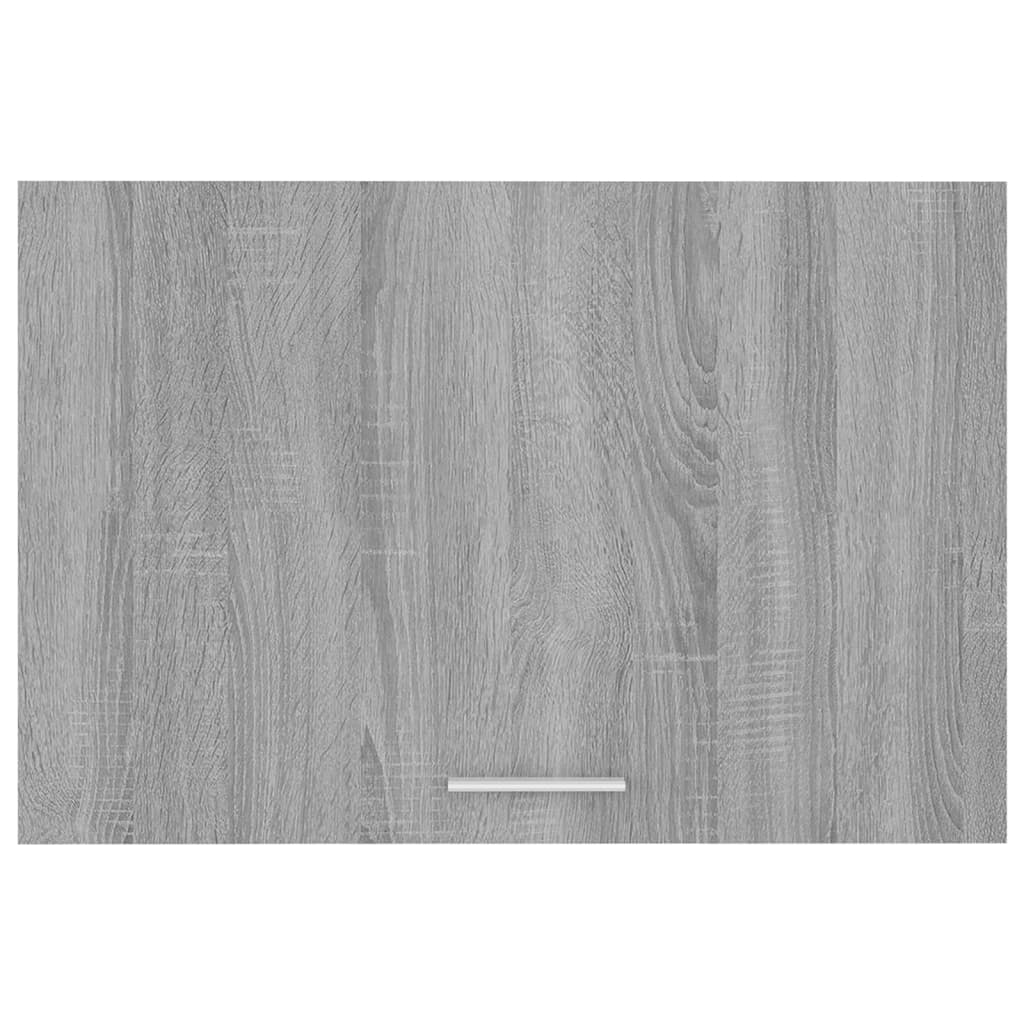 Wandkast Hangend 60X31X40 Cm Bewerkt Hout Grijs Sonoma Eiken