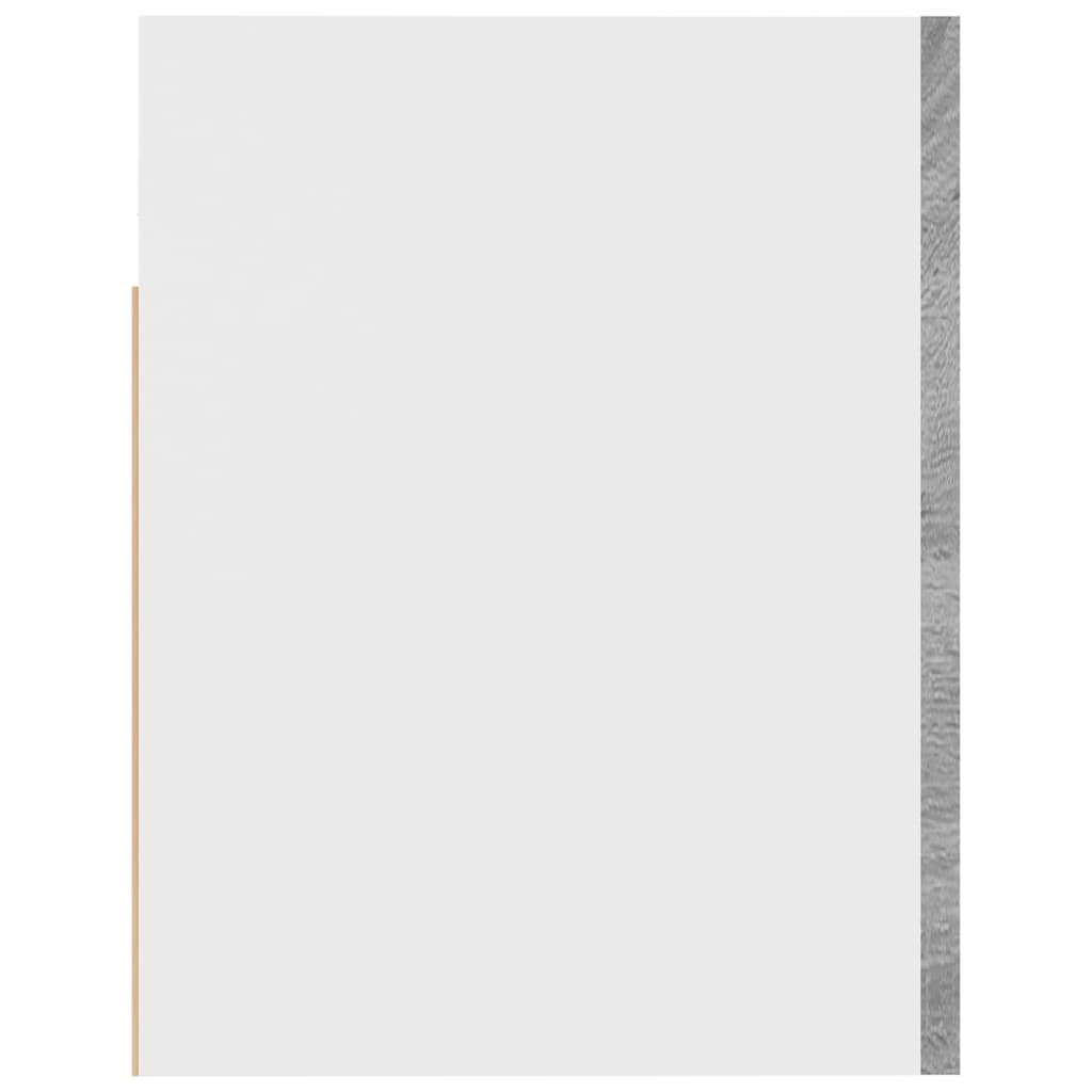 Wandkast Hangend 60X31X40 Cm Bewerkt Hout Grijs Sonoma Eiken
