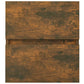 Wastafelkast 41X38,5X45 Cm Bewerkt Hout Gerookt Eikenkleurig