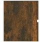 Wastafelkast 41X38,5X45 Cm Bewerkt Hout Gerookt Eikenkleurig