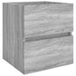 Wastafelkast 41X38,5X45 Cm Bewerkt Hout Grijs Sonoma Eikenkleur