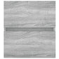 Wastafelkast 41X38,5X45 Cm Bewerkt Hout Grijs Sonoma Eikenkleur