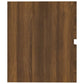 Wastafelkast 41X38,5X45 Cm Bewerkt Hout Bruineikenkleurig