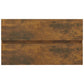 Wastafelkast 80X38,5X45 Cm Bewerkt Hout Gerookt Eikenkleurig