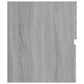 Wastafelkast 80X38,5X45 Cm Bewerkt Hout Grijs Sonoma Eikenkleur