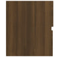 Wastafelkast 80X38,5X45 Cm Bewerkt Hout Bruineikenkleurig