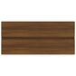 Wastafelkast 100X38,5X45 Cm Bewerkt Hout Bruineikenkleurig