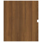 Wastafelkast 100X38,5X45 Cm Bewerkt Hout Bruineikenkleurig