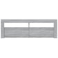 Tv-Meubel Met Led-Verlichting 120X35X40 Cm Grijs