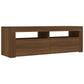 Tv-Meubel Met Led-Verlichting 120X35X40 Cm Bruin Eikenkleurig