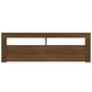 Tv-Meubel Met Led-Verlichting 120X35X40 Cm Bruin Eikenkleurig