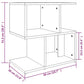 Nachtkastjes 2 St 50X30X51,5 Cm Bewerkt Hout Bruineikenkleurig