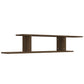 Tv-Wandschap 125X18X23 Cm Bewerkt Hout Bruineikenkleurig