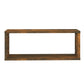 Wandschappen Kubus 2 St 60X15X23 Cm Bewerkt Hout Gerookt Eiken