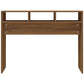 Wandtafel 105X30X80 Cm Bewerkt Hout Bruineikenkleurig