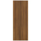 Wandtafel 105X30X80 Cm Bewerkt Hout Bruineikenkleurig