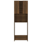 Wasmachinekast 64X25,5X190 Cm Bruineikenkleurig