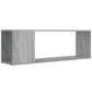 Tv-Meubel 100X24X32 Cm Bewerkt Hout Grijs Sonoma Eikenkleurig